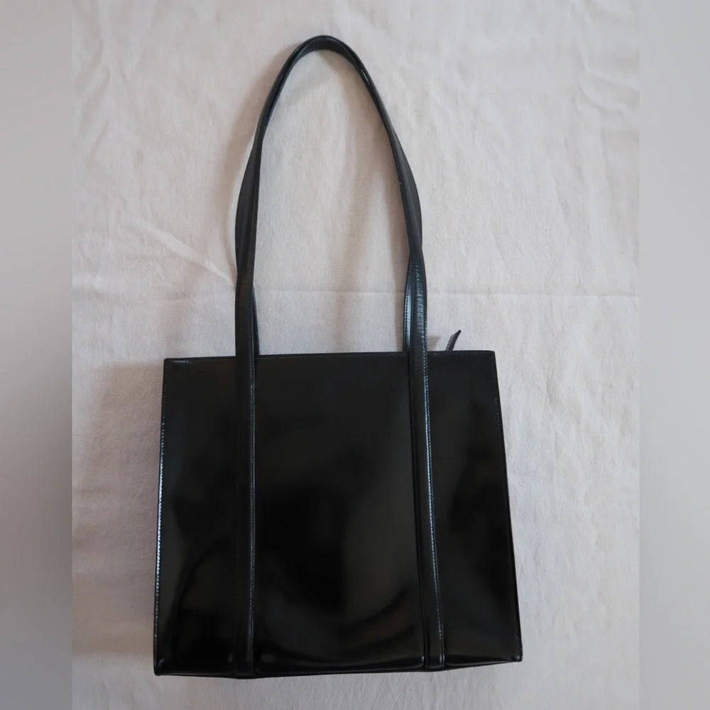 Vintage 90’s Prada Spazzolato Black Tote Bag CBK - Picture 2 of 13